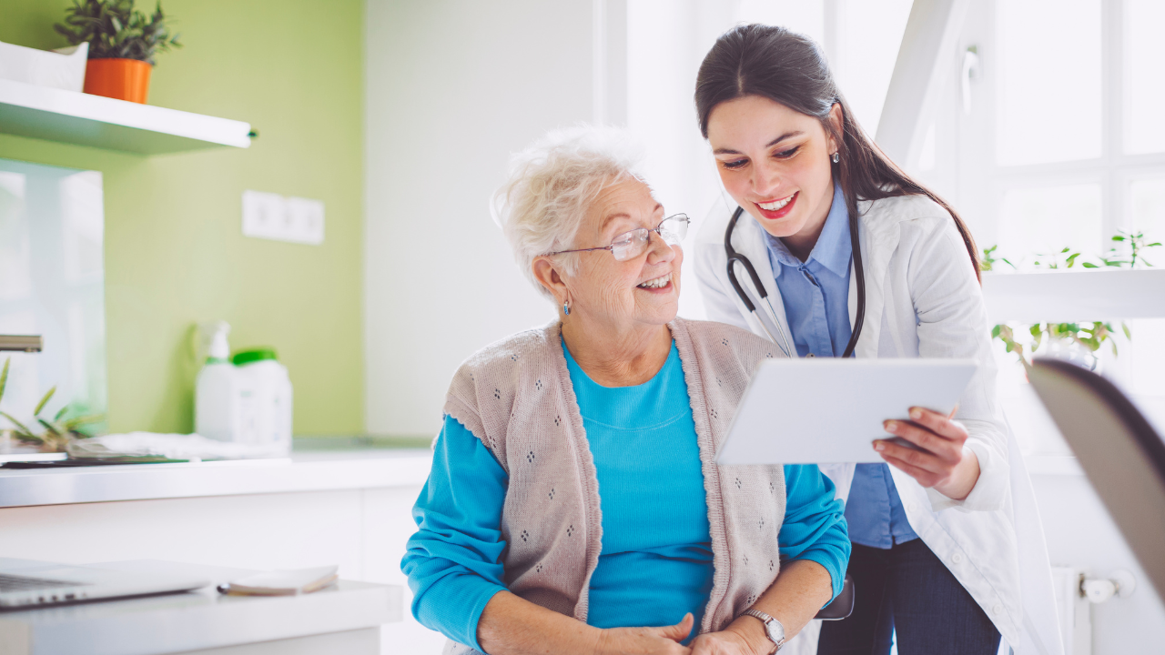 Doctor Empowering Patients