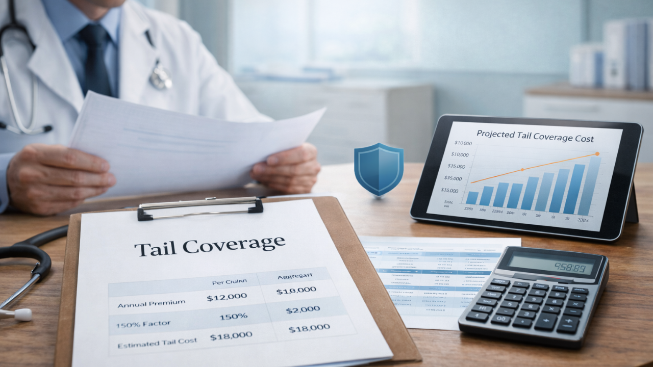Georgia medical malpractice tail coverage cost planning