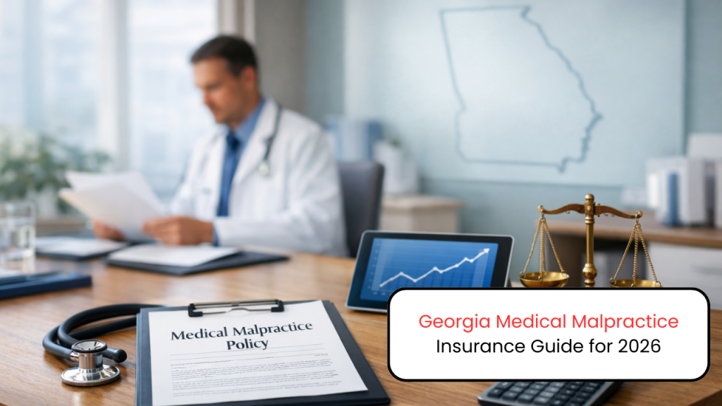 Georgia medical malpractice insurance planning in a physician's office