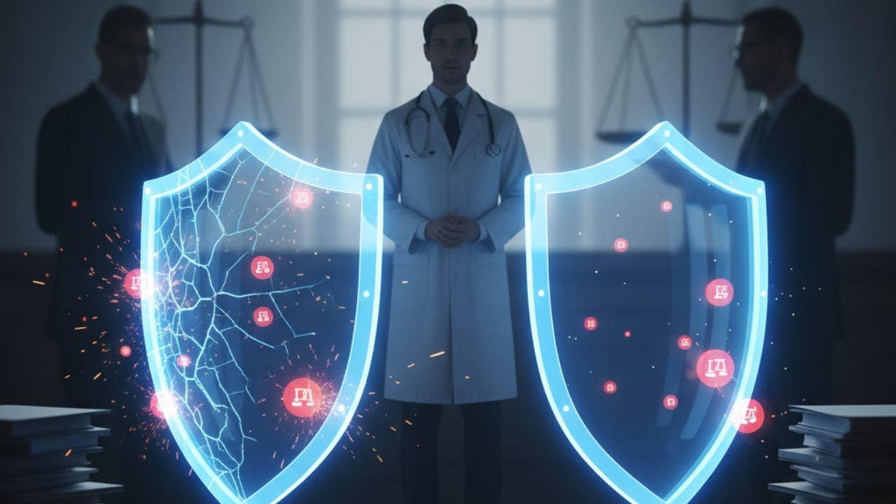 Medical malpractice insurance defense costs inside vs outside policy limits