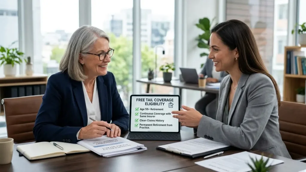 free retirement tail coverage