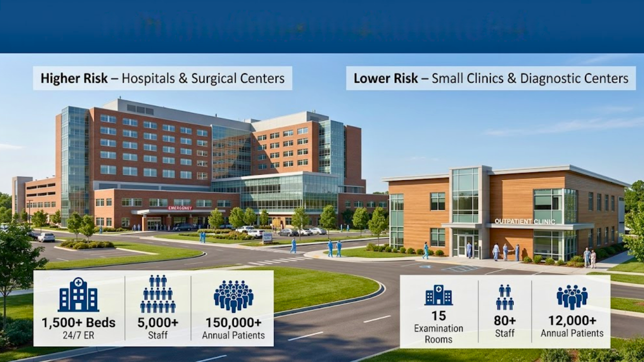 Medical facility insurance