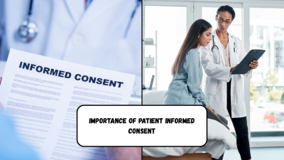 Patient and doctor discussing consent