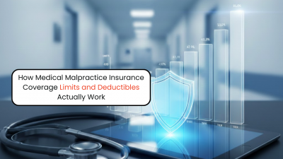 Medical malpractice insurance coverage limits concept