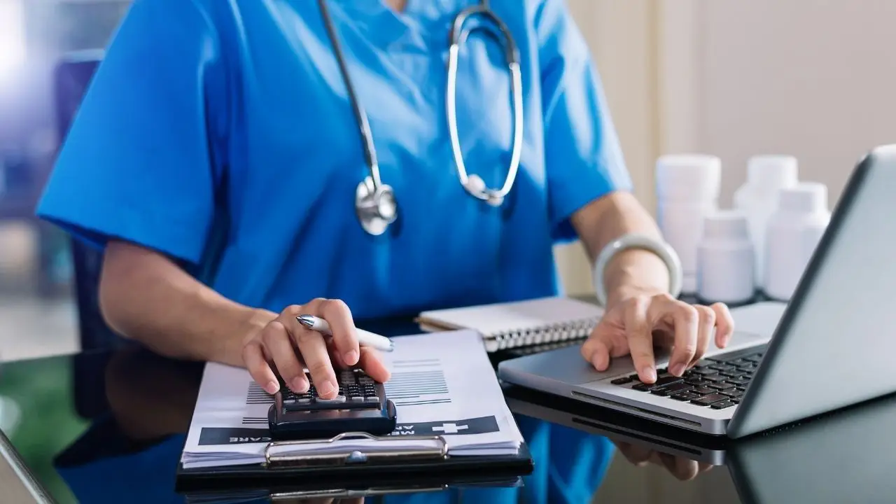 Physician calculating tail coverage costs